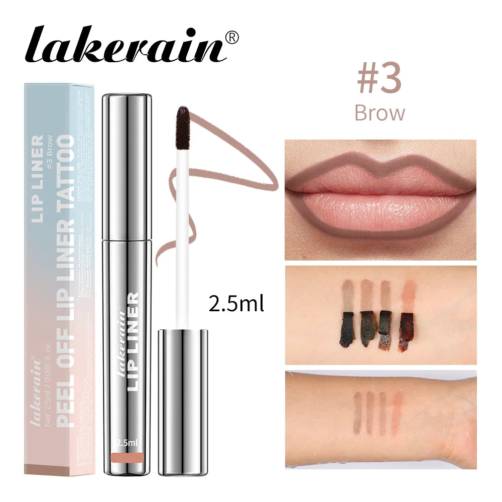 Zaphira™ Tattoo Lip Liner – Peel-Off, Matte & Long-Lasting
