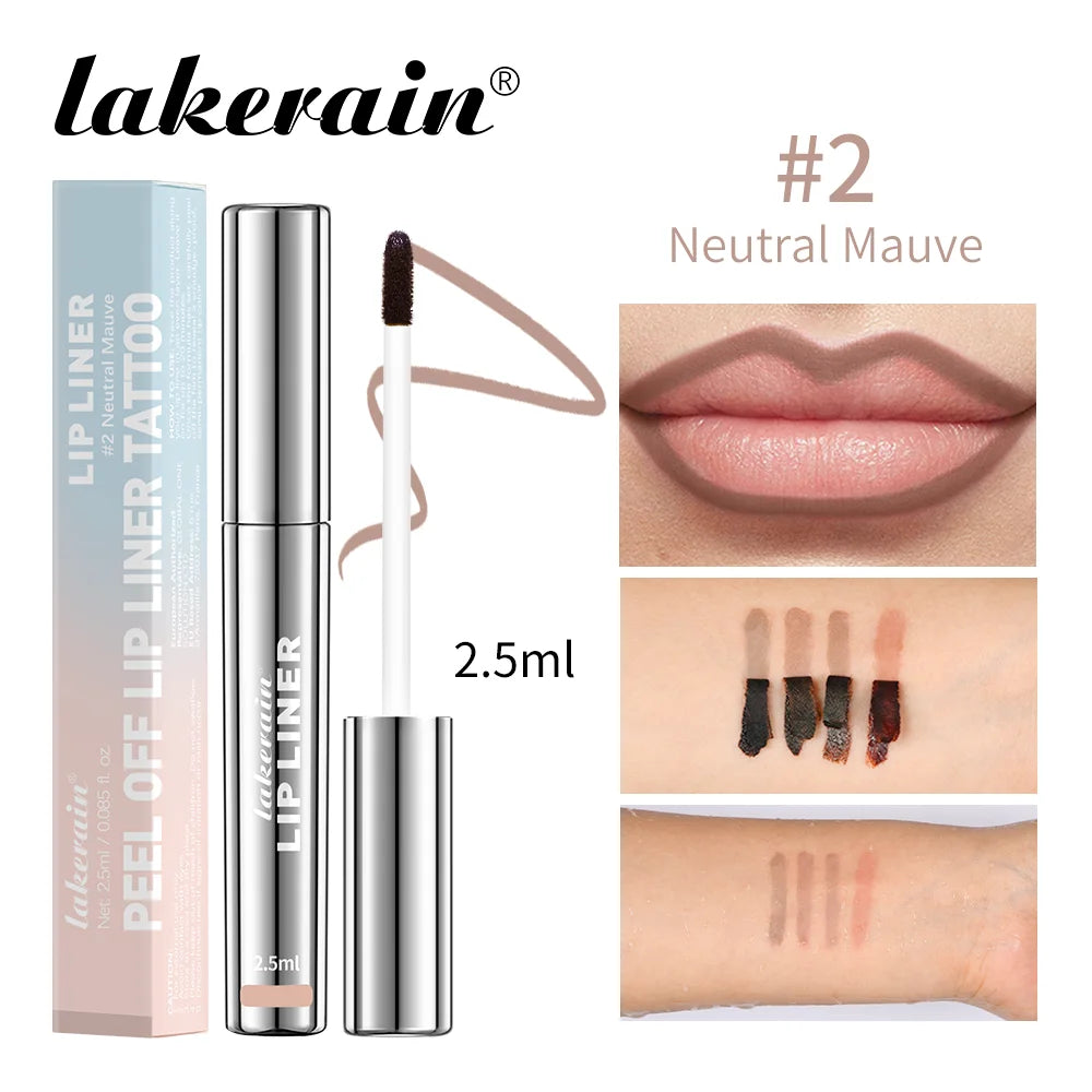 Zaphira™ Tattoo Lip Liner – Peel-Off, Matte & Long-Lasting