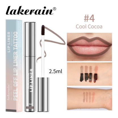 Zaphira™ Tattoo Lip Liner – Peel-Off, Matte & Long-Lasting