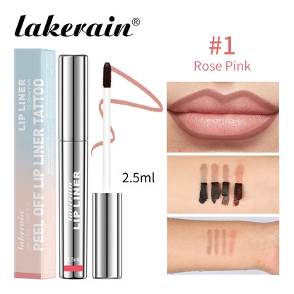 Zaphira™ Tattoo Lip Liner – Peel-Off, Matte & Long-Lasting